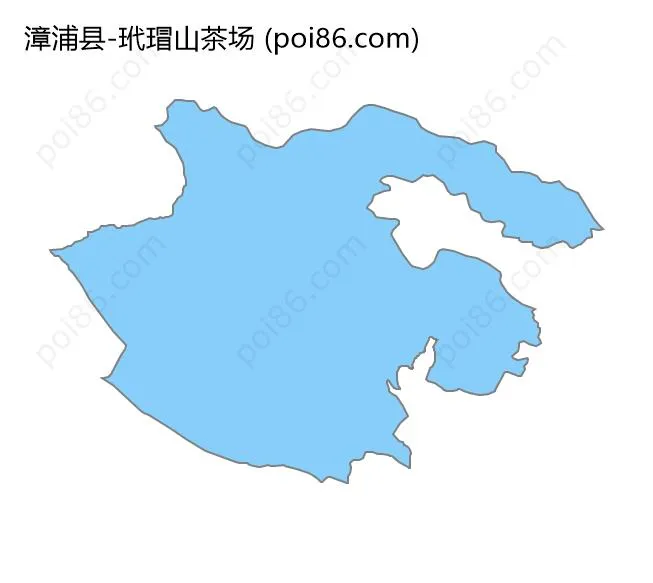 玳瑁山茶场边界地图