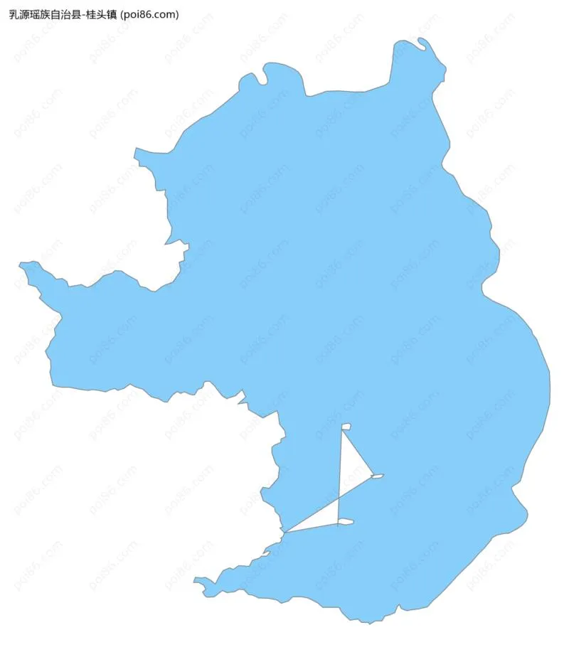 桂头镇边界地图