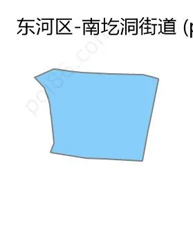 南圪洞街道边界地图