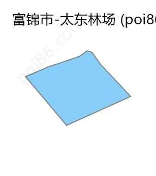 太东林场边界地图