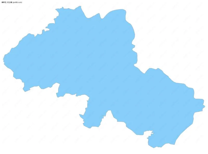 禾云镇边界地图