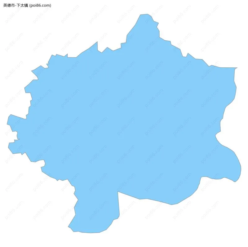 下太镇边界地图