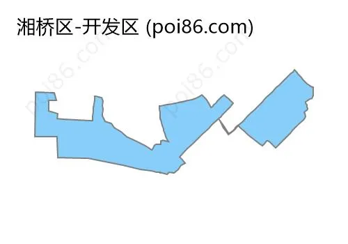 开发区边界地图
