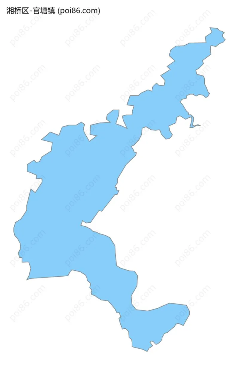 官塘镇边界地图