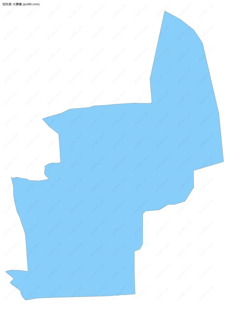 大豫镇边界地图