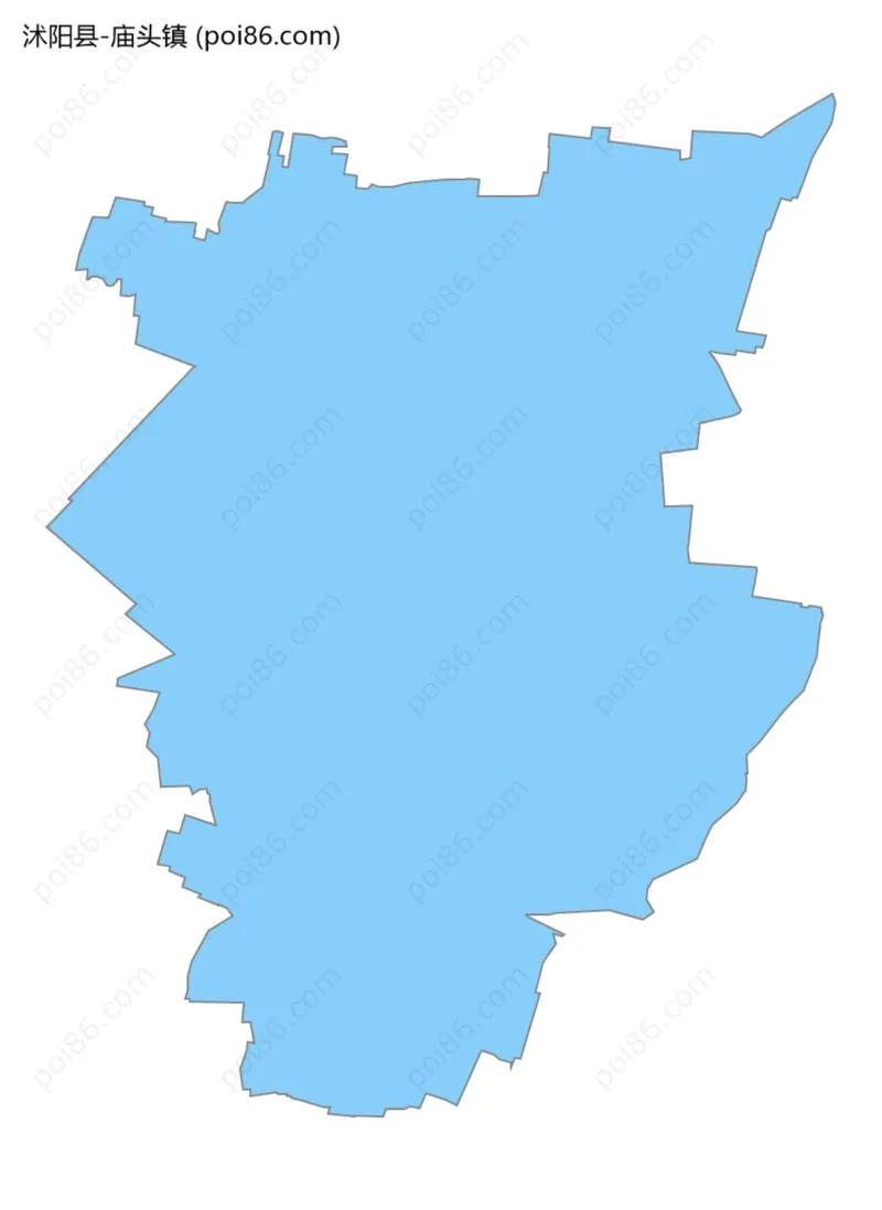 庙头镇边界地图