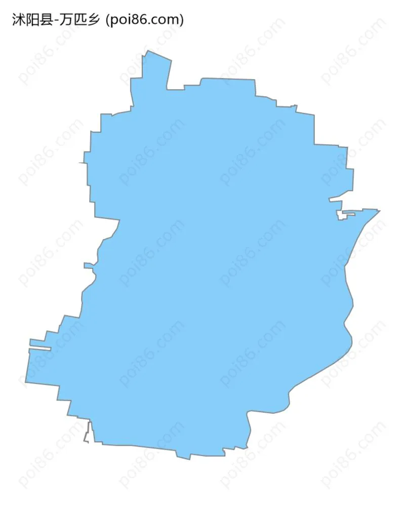 万匹乡边界地图