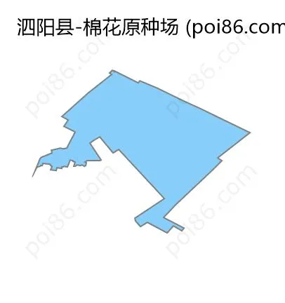 棉花原种场边界地图