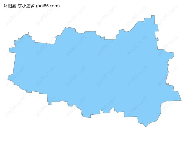 东小店乡边界地图