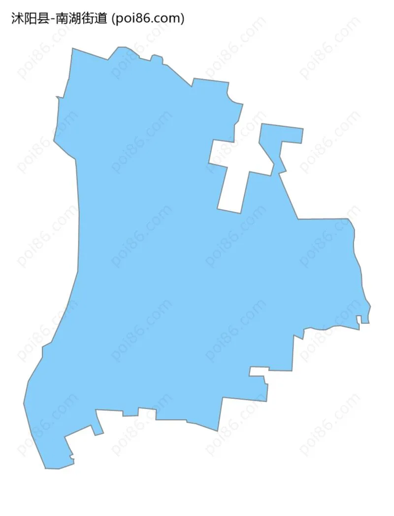 南湖街道边界地图