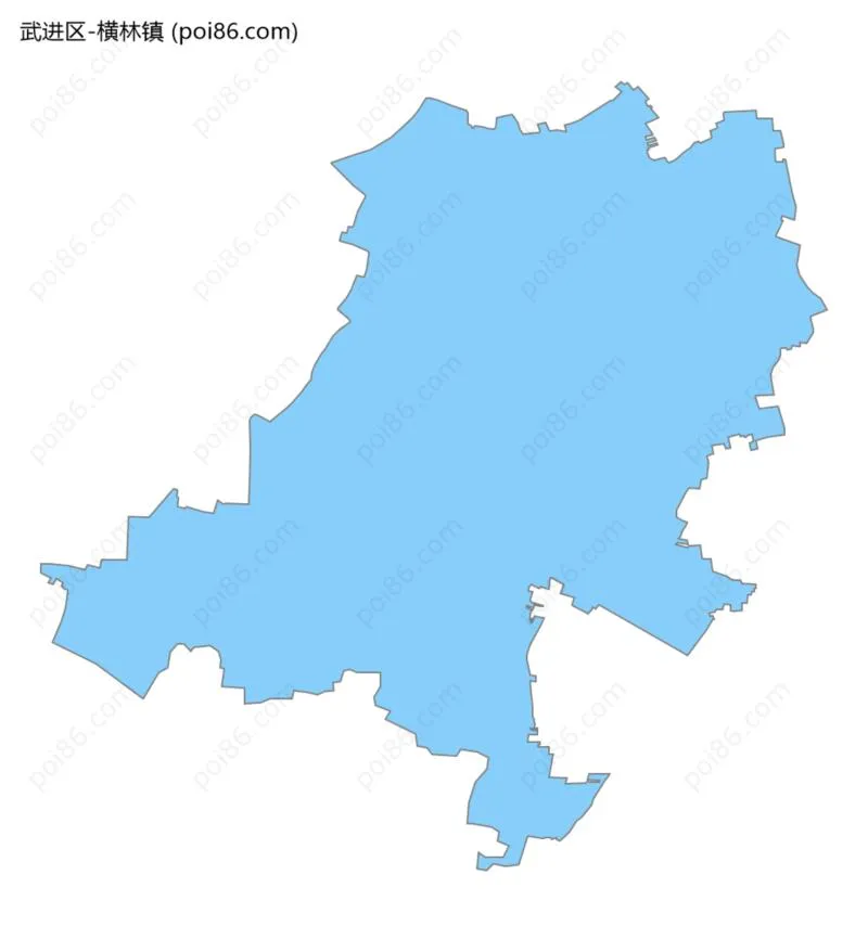 横林镇边界地图