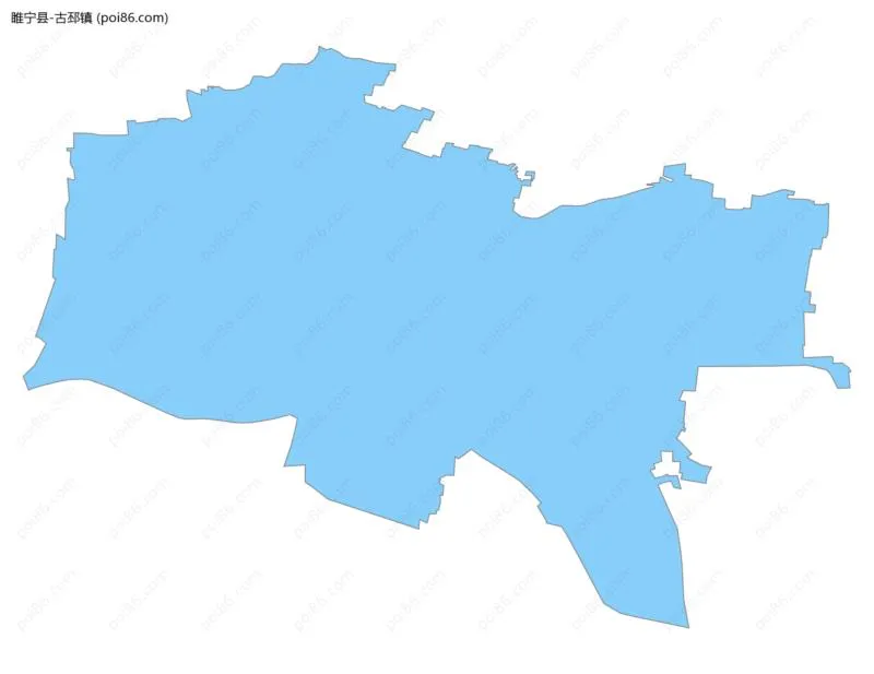 古邳镇边界地图