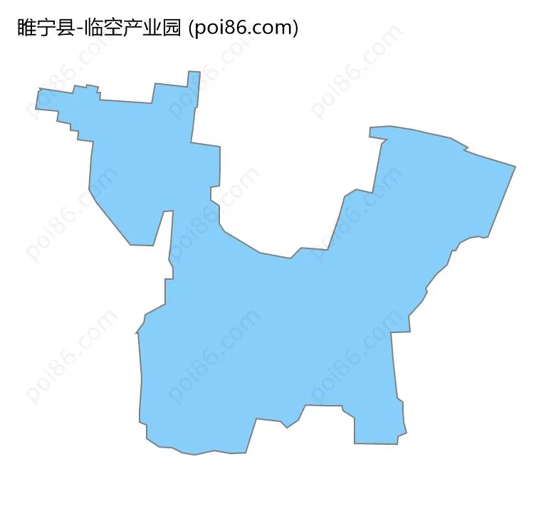 临空产业园边界地图