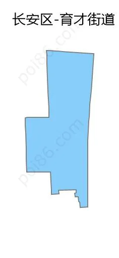 育才街道边界地图