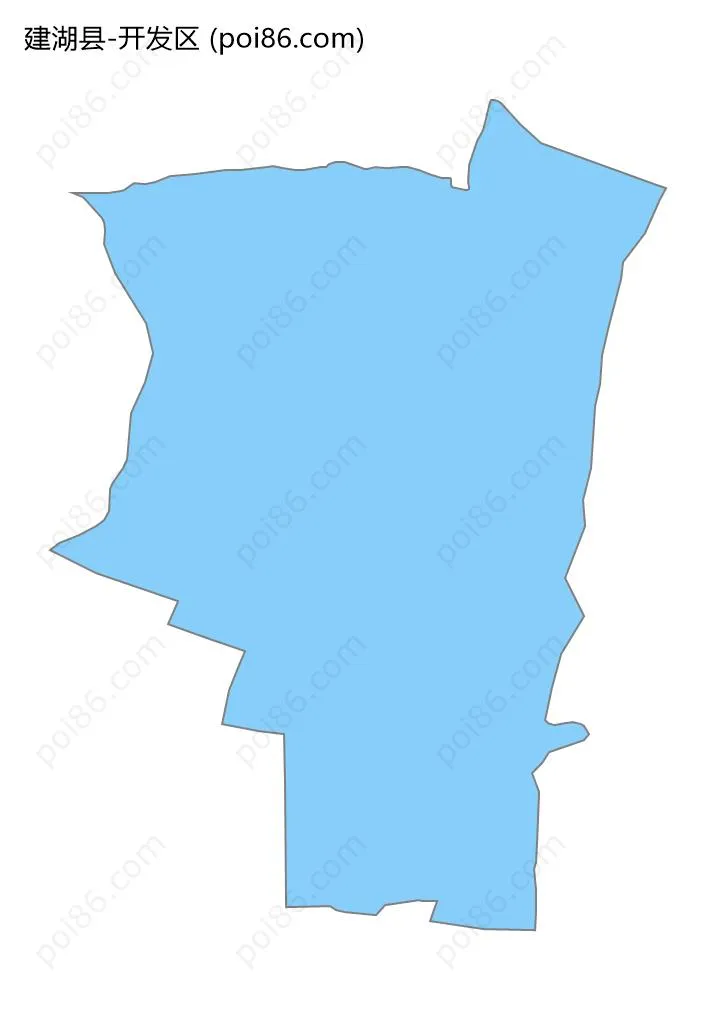 开发区边界地图