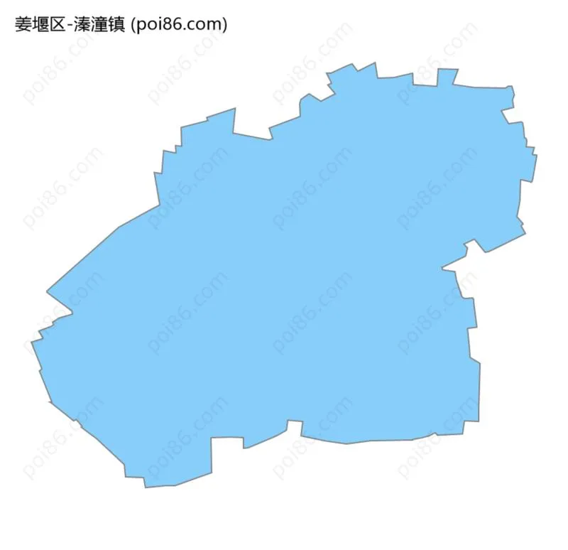 溱潼镇边界地图