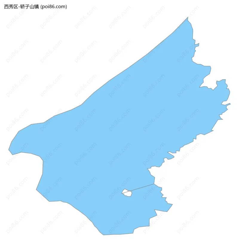 轿子山镇边界地图