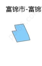 富锦市国营原种场边界地图