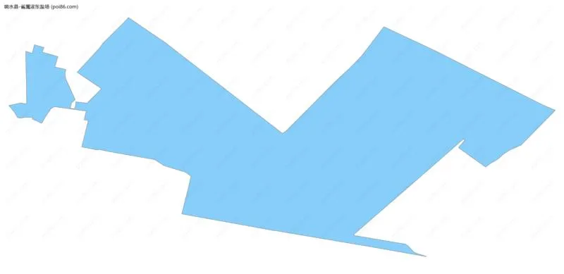 省属灌东盐场边界地图