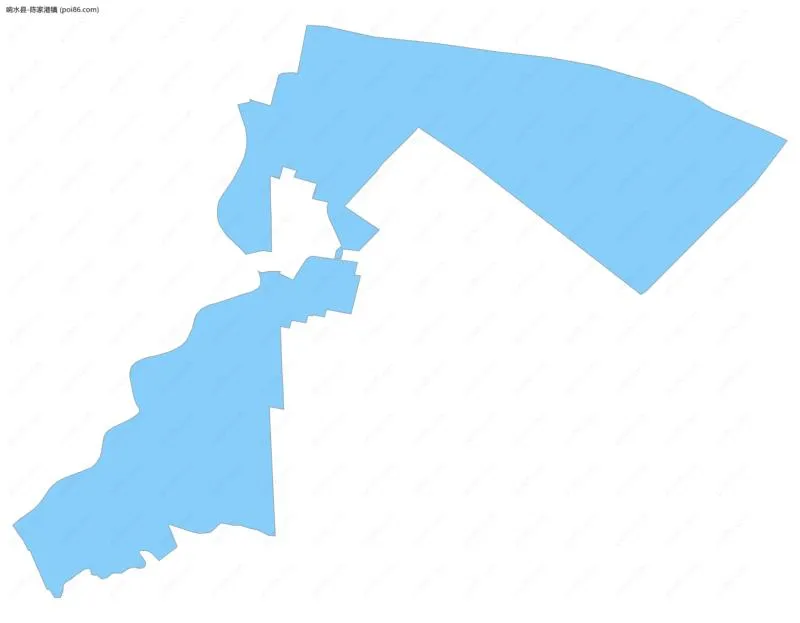 陈家港镇边界地图