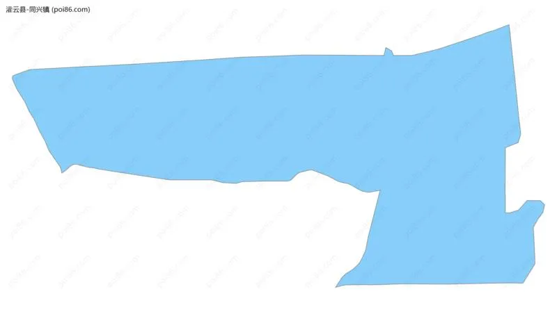 同兴镇边界地图