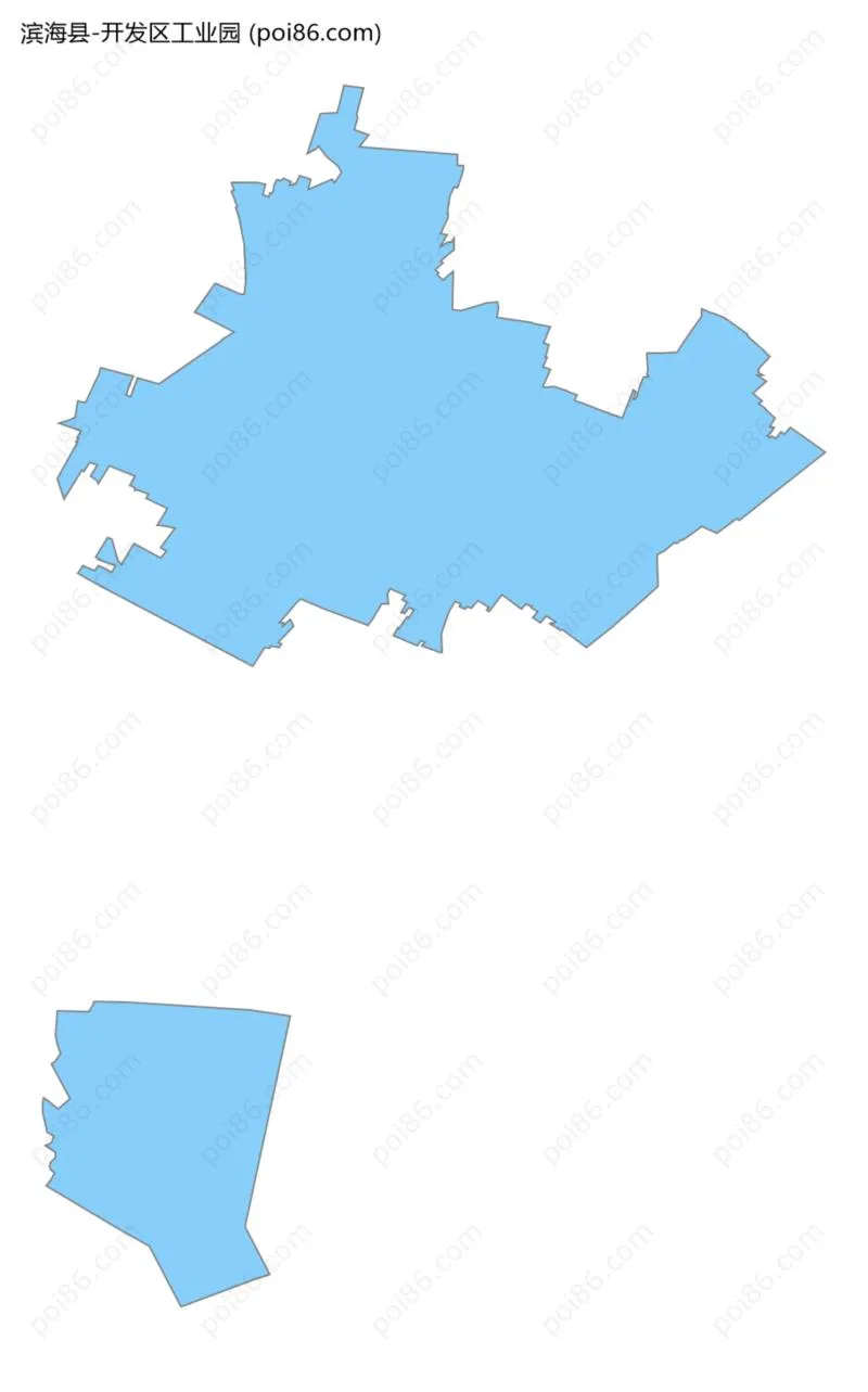 开发区工业园边界地图