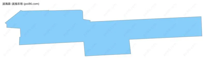 滨淮农场边界地图