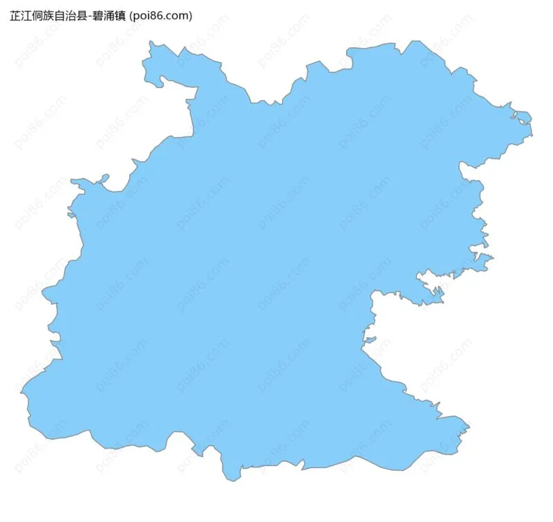 碧涌镇边界地图