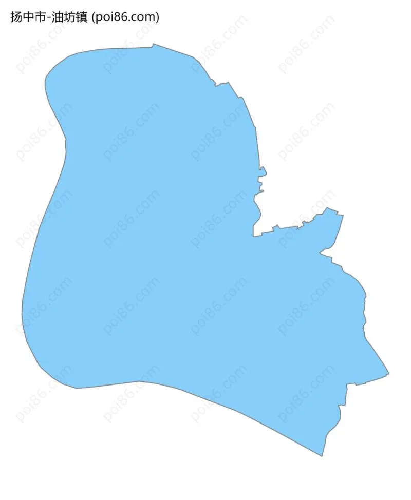 油坊镇边界地图