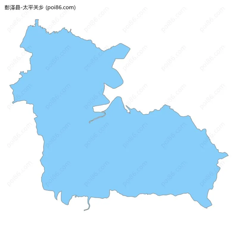 太平关乡边界地图