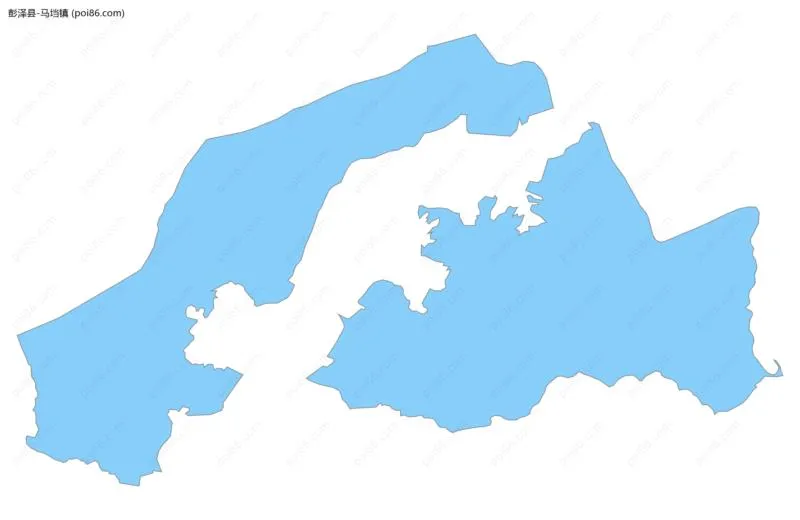 马垱镇边界地图