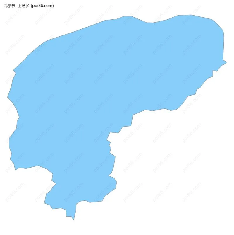 上汤乡边界地图