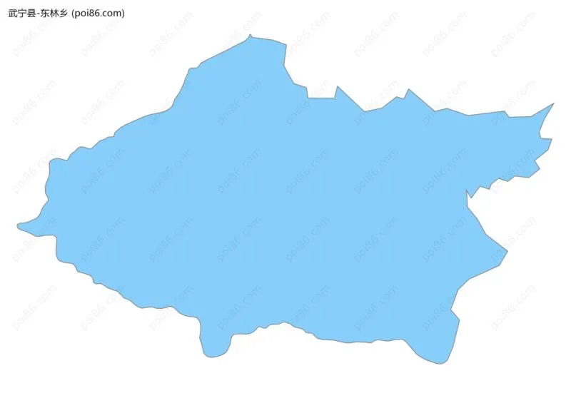 东林乡边界地图