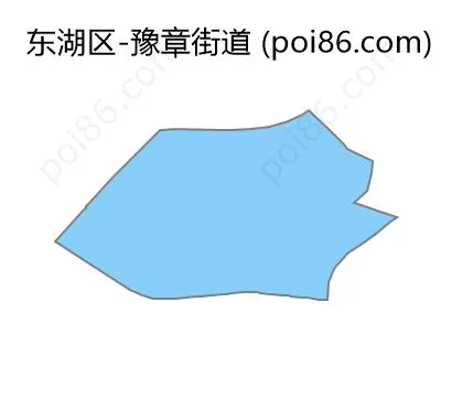 豫章街道边界地图