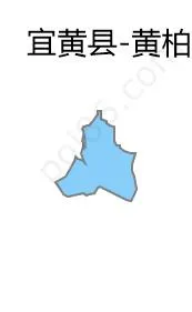 黄柏岭垦殖场边界地图