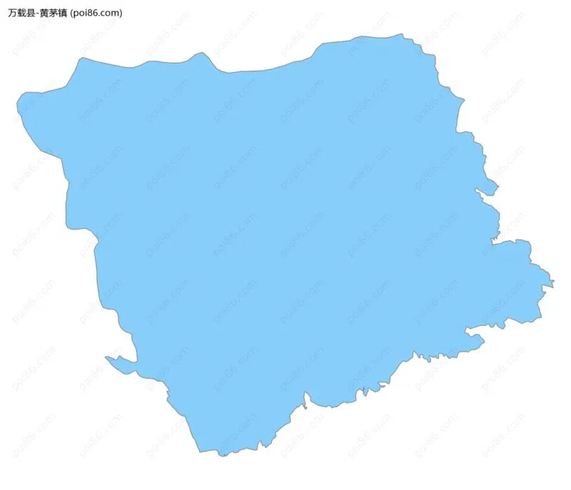 黄茅镇边界地图