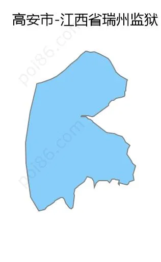 江西省瑞州监狱边界地图