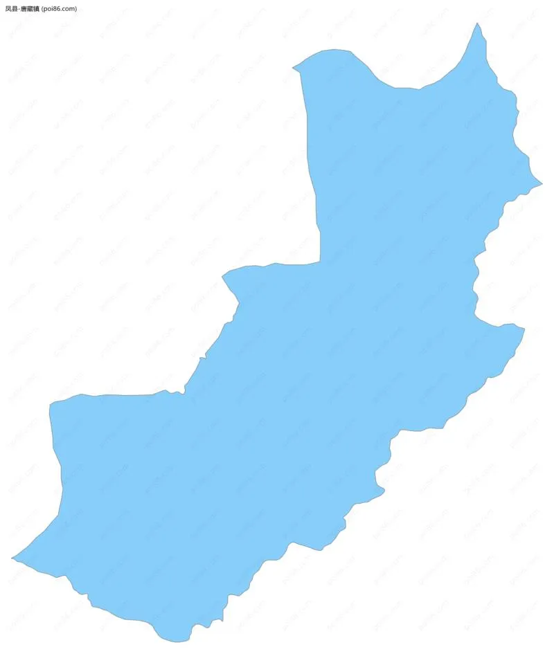 唐藏镇边界地图