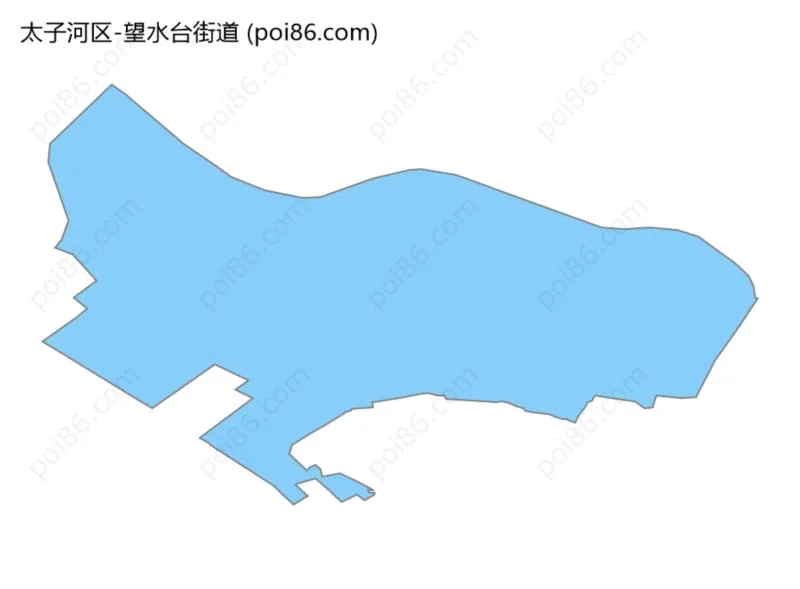望水台街道边界地图