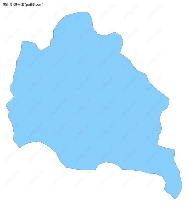 常兴镇边界地图