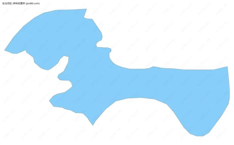 伊林经营所边界地图