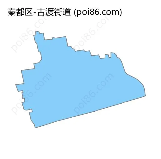 古渡街道边界地图