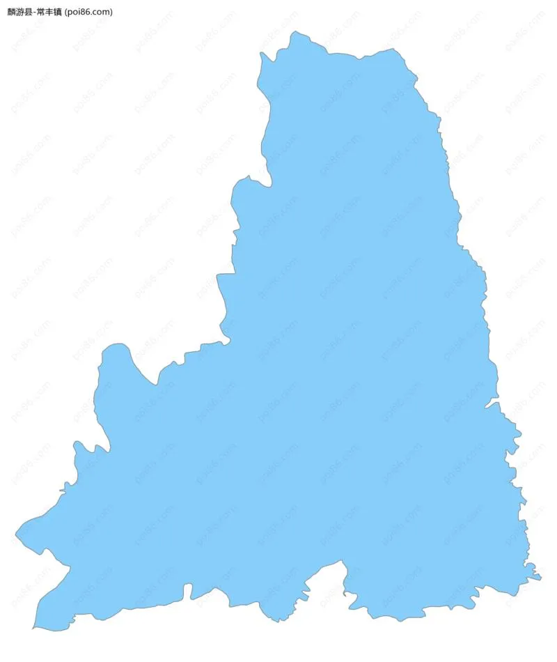 常丰镇边界地图