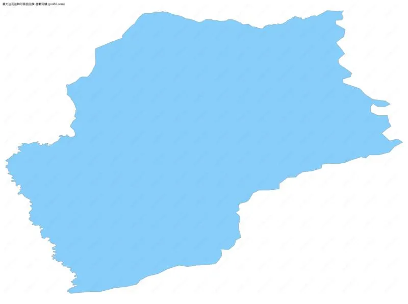 奎勒河镇边界地图