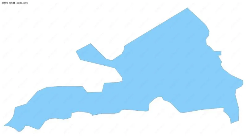 宝东镇边界地图