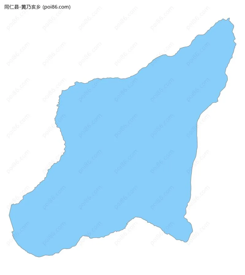 黄乃亥乡边界地图