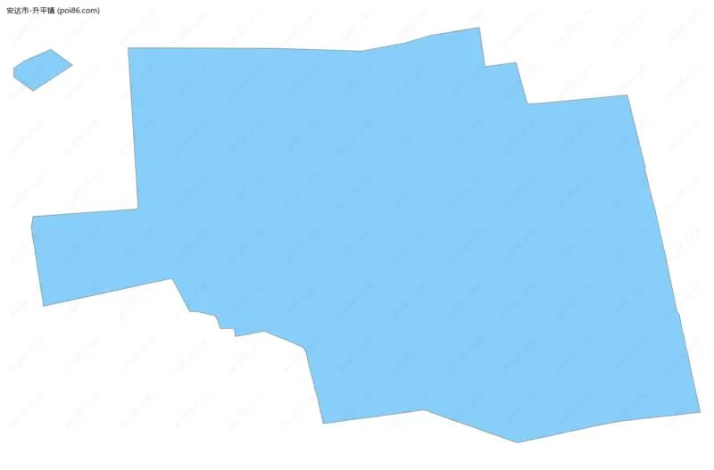 升平镇边界地图