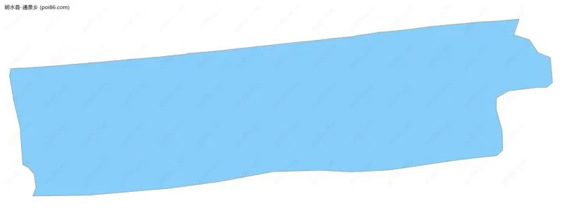 通泉乡边界地图