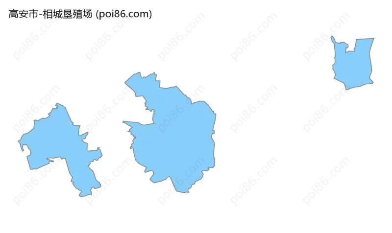 相城垦殖场边界地图