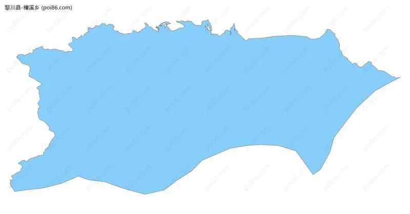 樟溪乡边界地图